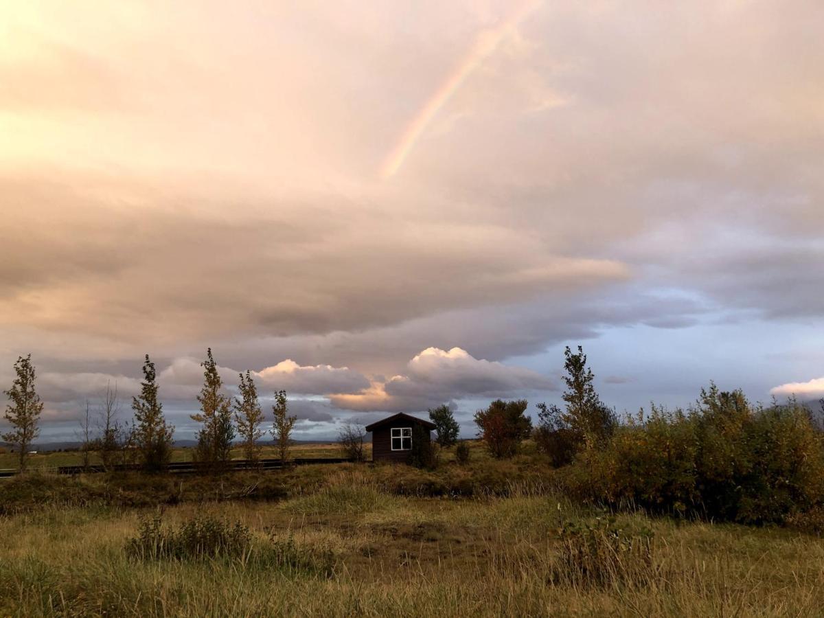 Foegruvallakot Cabin Hella Exteriér fotografie